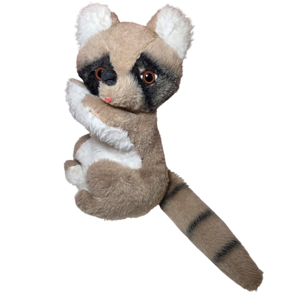 Vintage Douglas Cuddle Toys Raccoon Plush Stuffed Animal